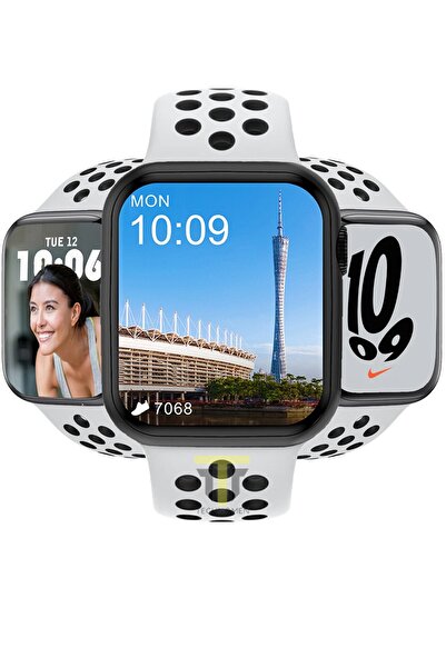 TECHNOMEN Watch 7 Dt Nlke Series Spor Smartwatch 2022 Akıllı Saat Nfc Siri Gp...