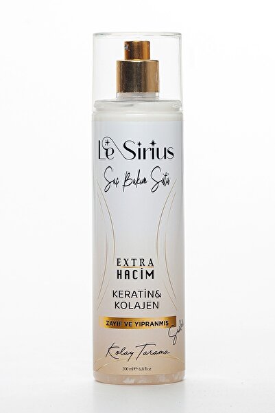 Le Sirius Keratin & Kolajen Saç Bakım Sütü (ZAYIF VE YIPRANMIŞ SAÇLAR İÇİN)