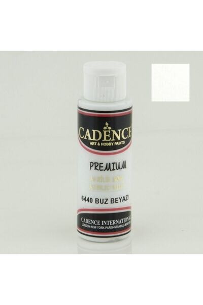 Cadence Boya 6440 Buz Beyazı - Premium Akrilik 70ml