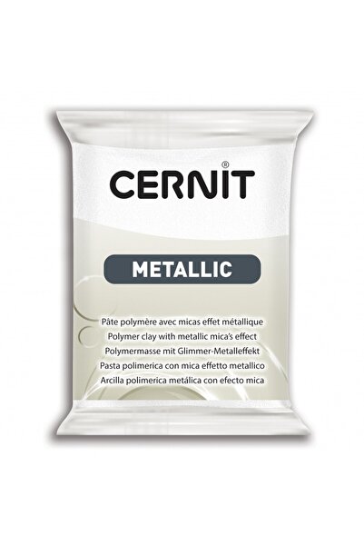 Cernit Metallic Polimer Kil 56 Gr. 085 Pearl Whıte