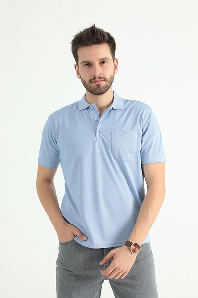 ModaPlaza Tricou polo pentru bărbați 1001