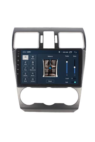 MYWAYY Subaru Forester-xv Android Carplay Navigasyon Multimedya Ekran Teyp 2g...