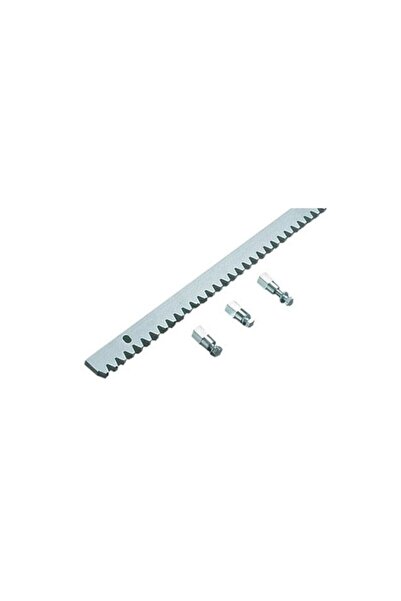 Bft Noktayapı Gri Cvz S Krameyer Dişli 30x8 Çelik Dişli Galvaniz 1 M