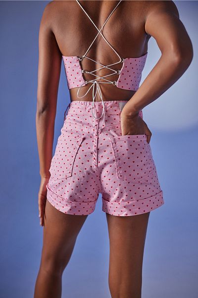 HOLLY LOLLY Shorts - Rosa - Mittlerer Bund