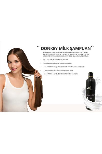 Santemorr 330 ml Donkey Milk Shampoo