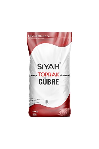 100de100Gübre Siyah Karışım Toprak Düzenleyici Gübre 20 Kg