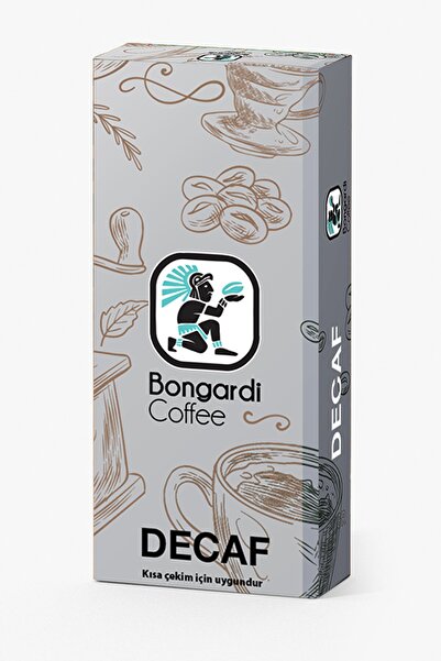 Bongardi Coffee Kapsül Kahve Alüminyum Nespresso Uyumlu Decaf Kafeinsiz Kahve...
