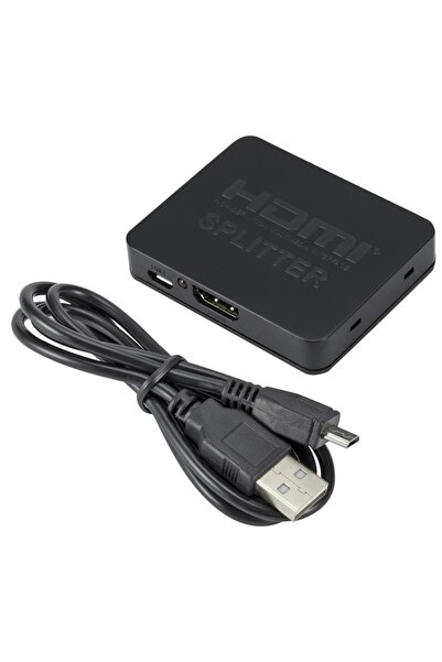 Alfais 4533 2 Port Hdmi Switch Splitter Ekran Çoklayıcı Çoğaltıcı