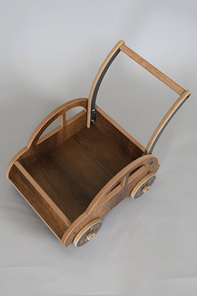 HobiMax Ahşap Oyuncak Araba 4 Tekerlekli Vosvos Model