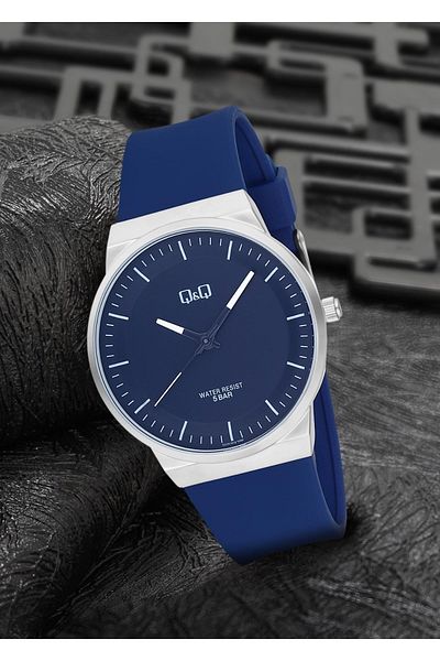 Q&Q Silicone Men's Wristwatch Pqb06s