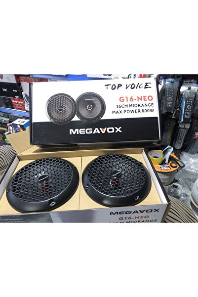 megavox G16 Neo 600 Wat 100 Rms Mıdrange (neo Serisi Anfiye Takılır
