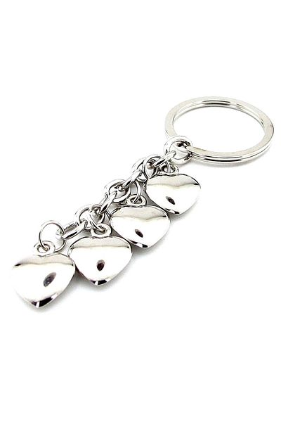 Solfera Shiny Dangle Love Lover Metal Keychain - Kc957