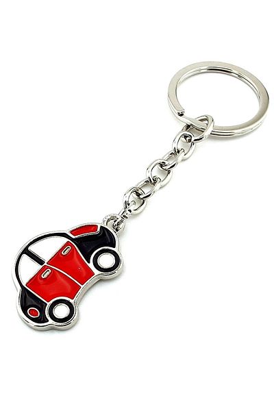 Solfera Vosvos Car Volkswagen Red Black Metal Keychain Kc970