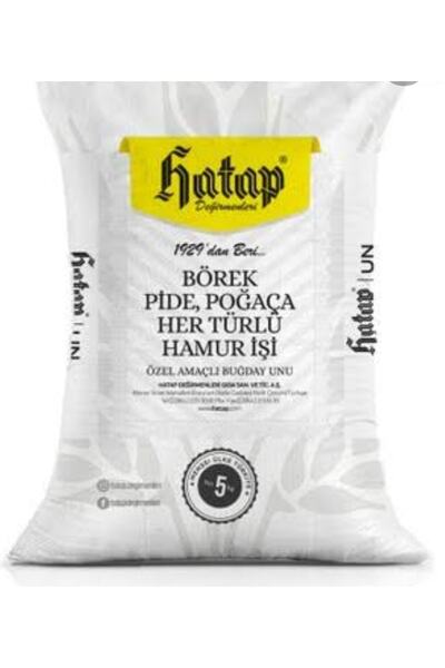 Hatap Değirmenleri Hatap Un Börek Pide Poğaça Her Türlü Hamur Işi Özel Amaçlı Buğday Unu 10 Kg