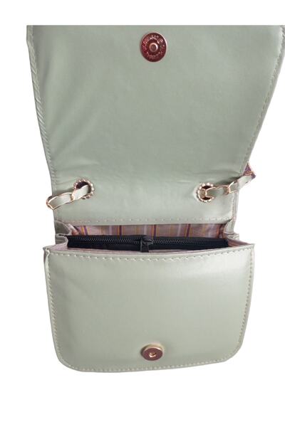 MAC&MOS Dámská mátově zelená taška přes rameno