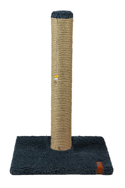 PUGALO 52cm Lux Scratching Post Anthracite Jute with Catnip According to the Surface