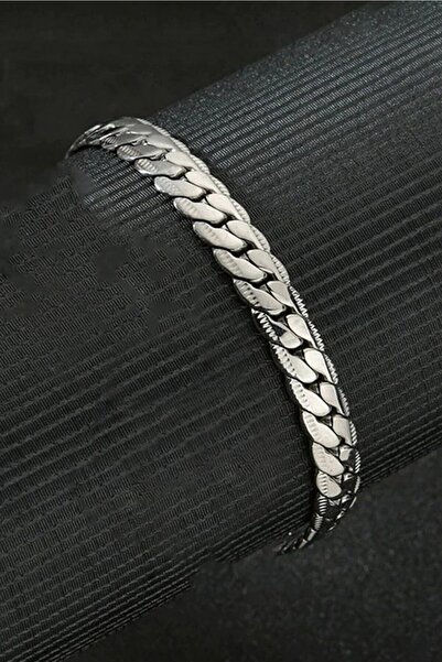 TREND COLLECTİON سوار من الفولاذ الفضي السميك للجنسين من الطراز الحضري