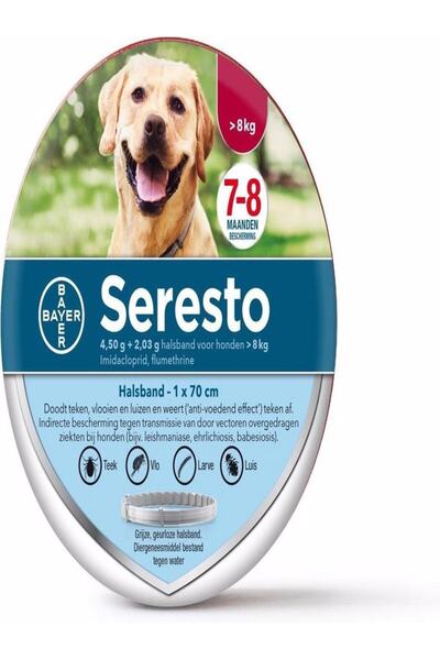 Bayer Seresto 8 Ay Koruma Garantili - Büyük Köpekler Için Tasma 70 Cm -
