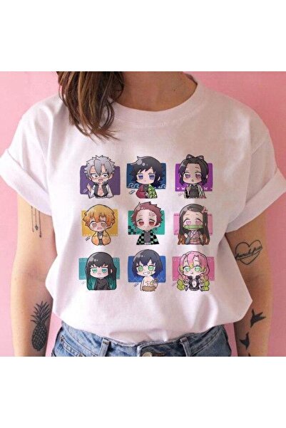 GALASHOP تي شيرت شيطان القاتل كيميتسو نو يابا شيطان Me48