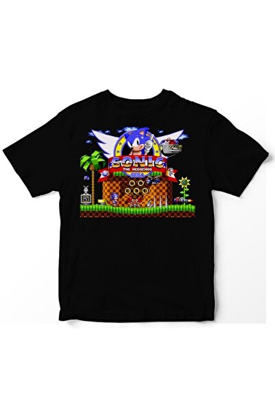 GALASHOP تي شيرت Sonic The Hedgehog - Sega للجنسين