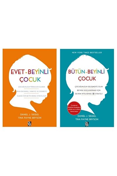 Diyojen Yayıncılık Evet Beyinli Çocuk + Bütün Beyinli Çocuk Set 2 Kitap