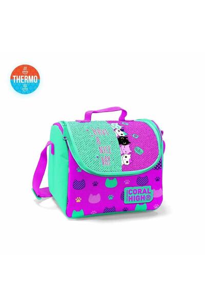 Yaygan Çanta Coral High Cute Cats Lunchbox 22762