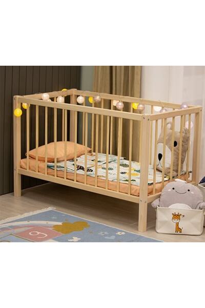 DECOLOVE Ahşap Bebek Beşiği