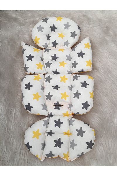 Jaju Baby Star Patterned Baby Stroller Cushion