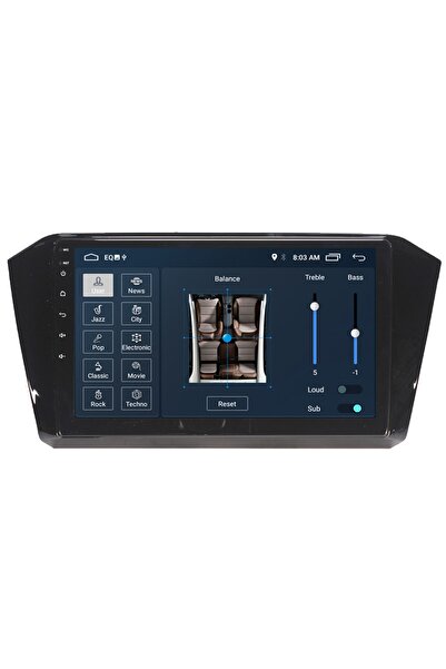 MYWAYY Volkswagen Passat B8 Android Carplay Navigasyon Multimedya Ekran Teyp ...
