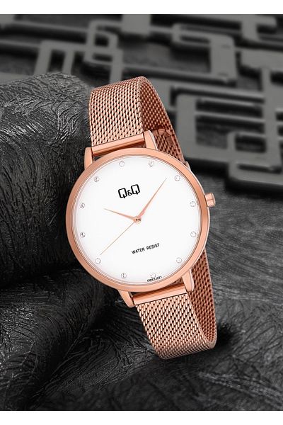 Q&Q Wicker Women's Wristwatch Pqb57h