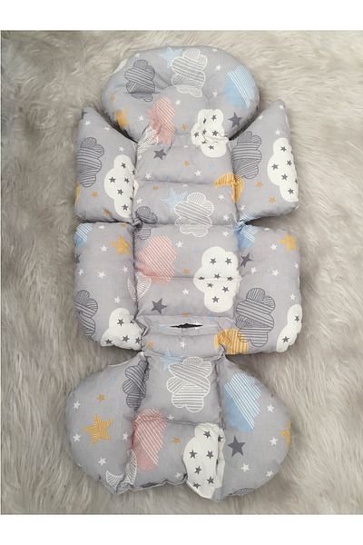 Jaju Baby Mixed Cloud Pattern Baby Stroller Cushion