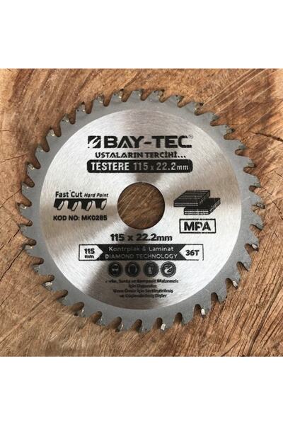 Baytec 115mm Elmas Testere Ahşap Kesici 115mm Avuç Taşlamalar Için