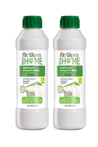 Farmasi Mr. Wipes Konsantre Beyazlar Için Sıvı Çamaşır Deterjanı 1000ml X 2 Adet