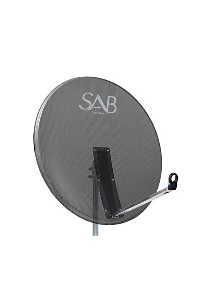 SAB 97 Cm Perfore - Delikli Ofset Çanak Anten - Antrasit (ORJİNAL ÜRÜN)