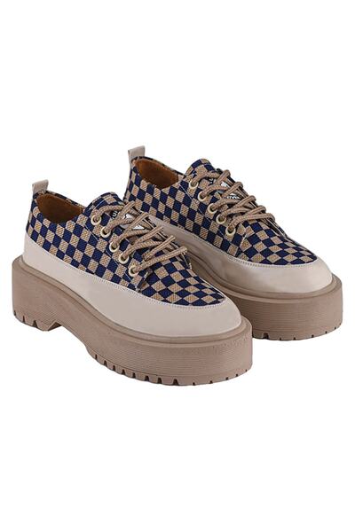 Cotto Shoes Mornarsko plava - Lan Ženska ležerna Patike