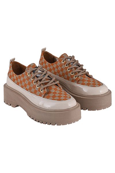 Cotto Shoes Maro - Tenis casual de in pentru femei