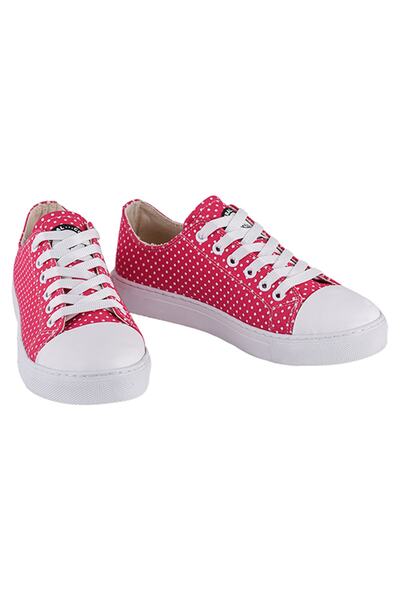 Cotto Shoes Ροζ - Λινό Γυναικείο Casual Sneaker