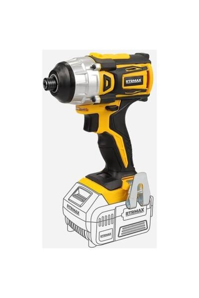 Rtrmax Rtx2022b Kömürsüz Akülü Darbeli Vidalama 18v 180nm Aküsüz