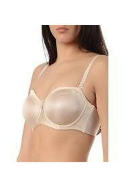 Yeni İnci No Underwire Strapless Gathering Minimizer σουτιέν Νέα σεζόν