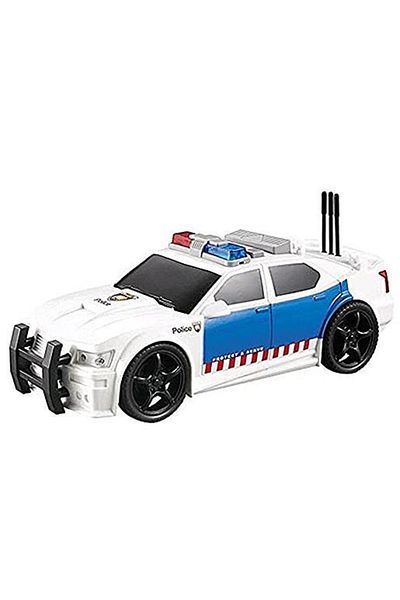 ADELAND العلامة التجارية: Nitro Speed ​​Police Car 1:20 أبيض-أزرق مع صوت وضوء الفئة: سيارات لعبة