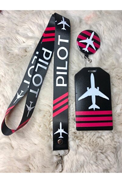 Hediyebum Set de frânghie pentru gât, suport pentru carduri și yoyo cu temati...