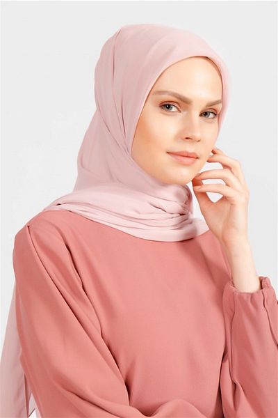 Differenza Chiffon Scarf - Dark Powder