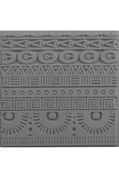 Cernit : Latex Printing Mold : 9 X 9 Cm - Geometrics