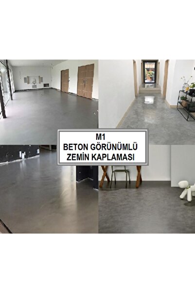 m1 art Mikro Beton Zemin Kaplaması 1.kğ