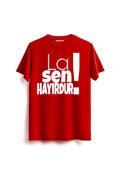 hakuof Μπλουζάκι La Sen Hayırdur Μαύρης Θάλασσας