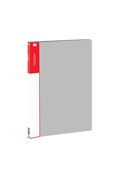 Faber Castell Faber Sunum Dosyası Standart 10 Lu Gri 110104