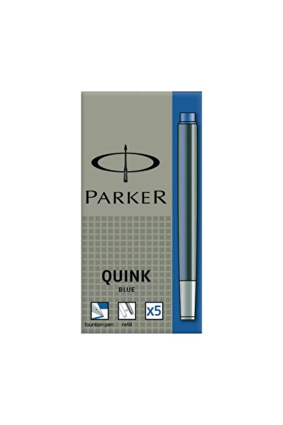 Parker Dolmakalem Quınk Kartuş 5 Li Mavi 1950384