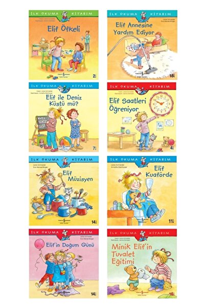 TÜRKİYE İŞ BANKASI KÜLTÜR YAYINLARI Elif Kuaförde-elif Müzisyen-elif Öfkeli-e...