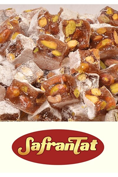 SAFRANTAT Antep Fıstıklı Çifte Kavrulmuş Lokum 700 gr