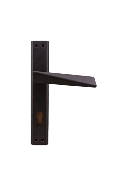 İSTANBUL DOOR HANDLES مقبض باب مرحاض هرمي أسود غير لامع - Tk